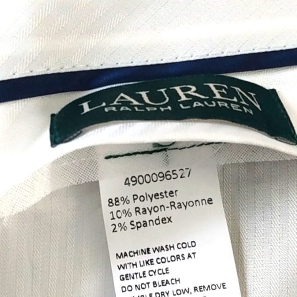 LAUREN RALPH LAUREN TAN ULTRAFLEX CLASSIC FIT WRINKLE RESISTANT PANTS SIZE 42x30 - Picture 9 of 11